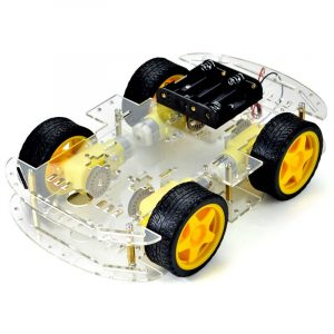 Kit Carrito 4WD Robot Educacional Con Accesorios