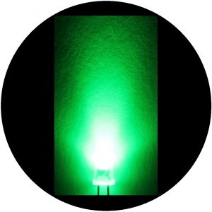 Led Ultrabrillante 5mm VERDE