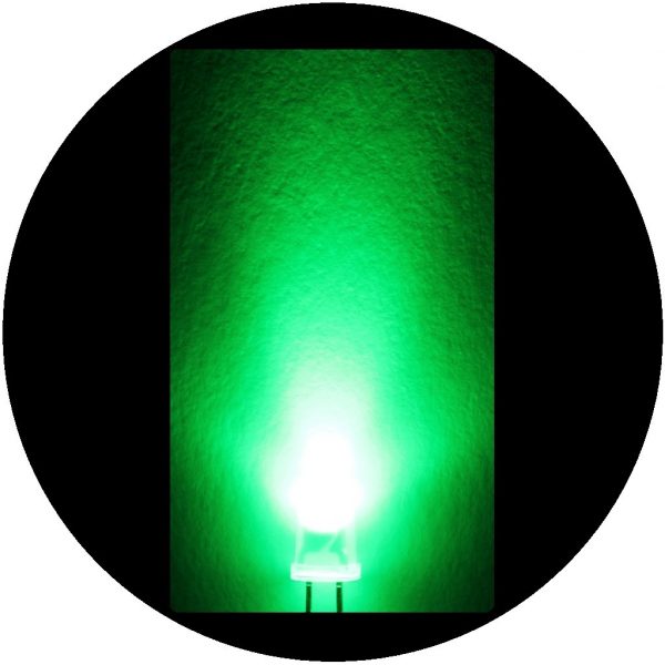 Led Ultrabrillante 5mm VERDE