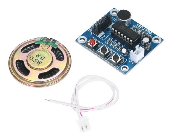 Modulo ISD1820 Módulo Grabador de Voz Grabar y Reproducir