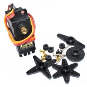 Servomotor MG995 55g Digital Engranes de Plástico